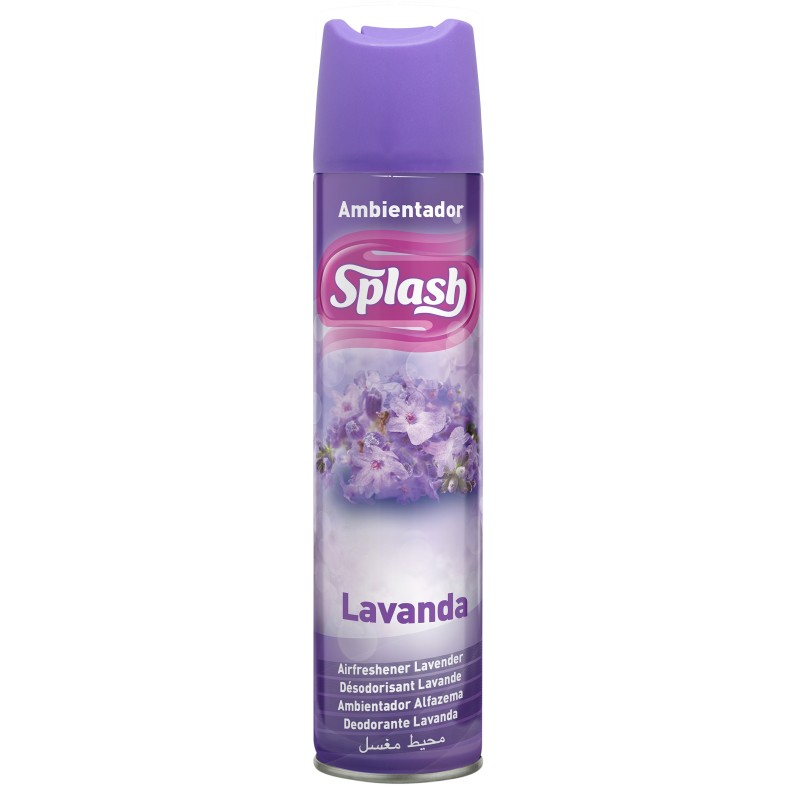 Désodorisant aérosol 300ml Splash Zelnova