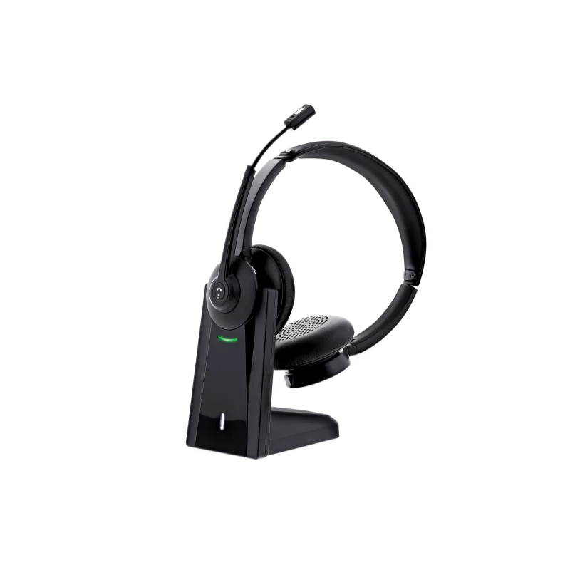 Casque professionnel Bluetooth + 2,4 Ghz avec base de recharge noir ACTIV1000X