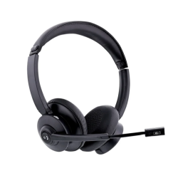 Casque professionnel Bluetooth + 2,4 Ghz avec base de recharge noir ACTIV1000X