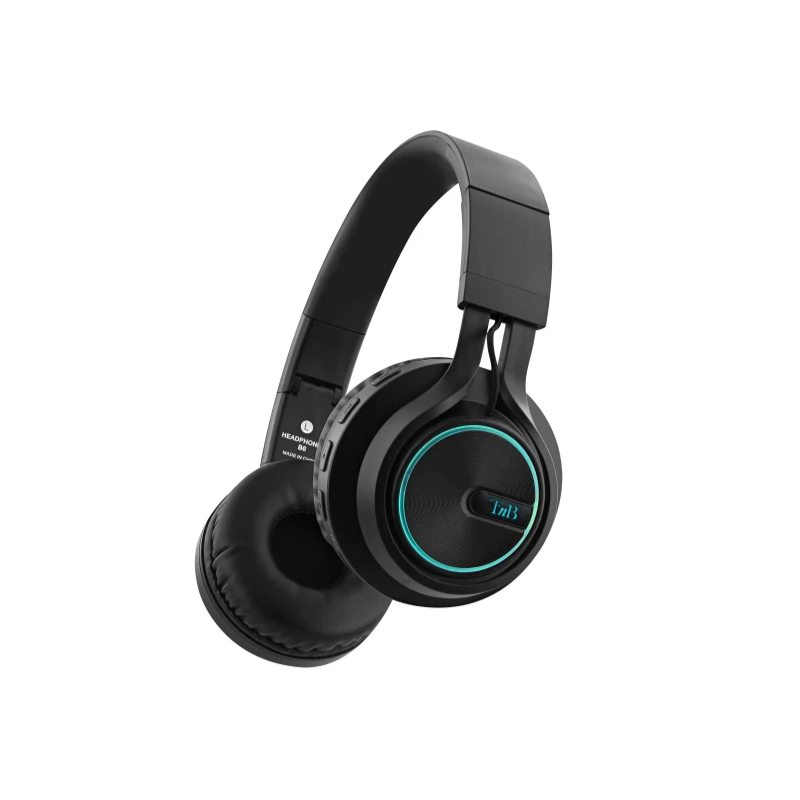 Casque LED 3 en 1 : sans fil/filaire, lecteur de cartes SD AIR LIGHT