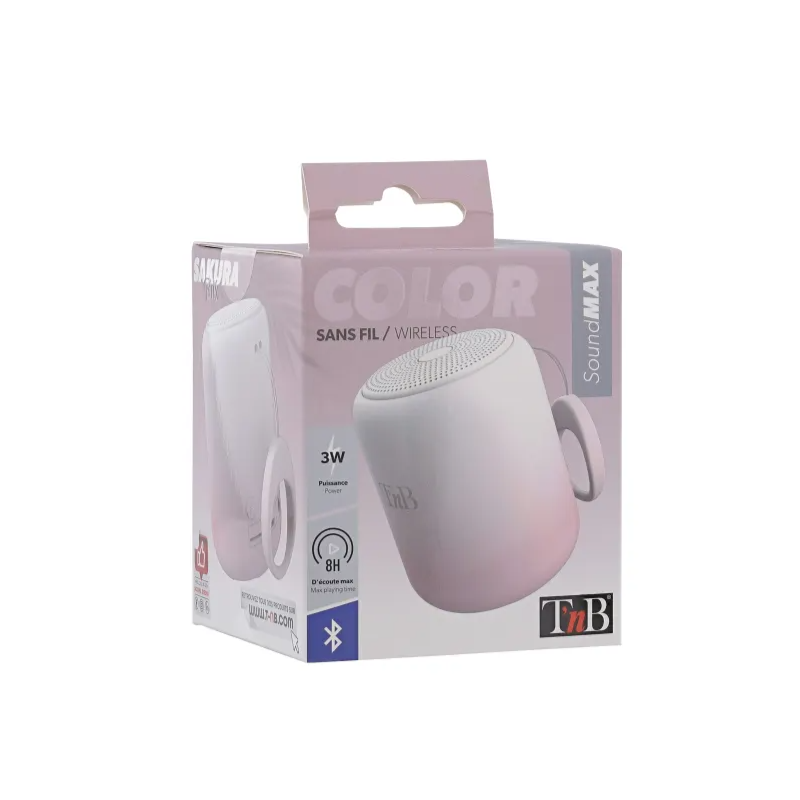 Enceinte sans fil COLOR Rose