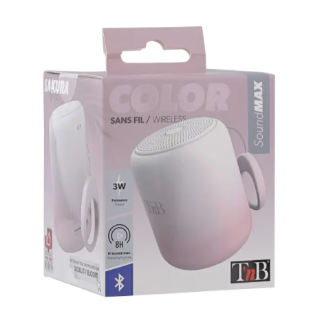 Enceinte sans fil COLOR Rose