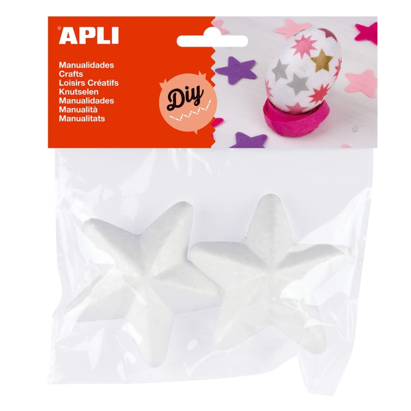 Formes polystyrène étoile