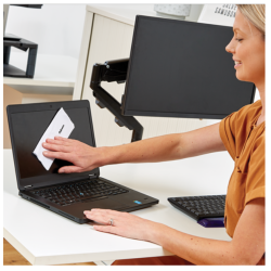 Chamoisine FELLOWES en microfibre Lavable MULTIUSAGE