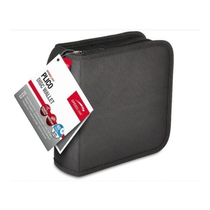 Porte CD pour 40 CD, DVD ou BR Discs SL-6024-BK