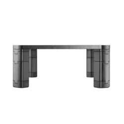 Stand écran ajustable en hauteur - noir ERGO LINE