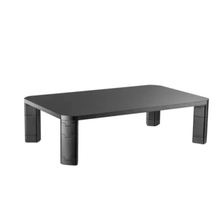 Stand écran ajustable en hauteur - noir ERGO LINE