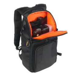 Sac à dos photo semi professionnel orange/noir XPERT SHOT 2