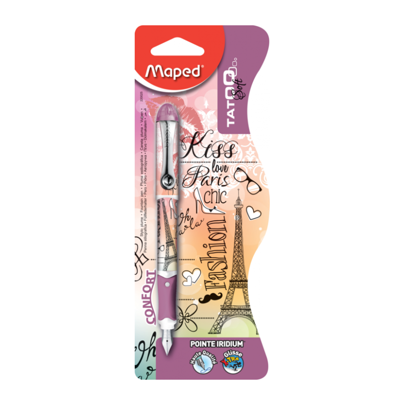 Stylo plume (blister de 1) Teen Tatoo Maped