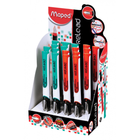 Stylo plume reload assortie Maped