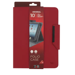 Étui universel  REGULAR -tablette 10 pouces  rouge TnB