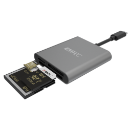 Lecteur de cartes Type-C Pro Card Reader T610C EMTEC