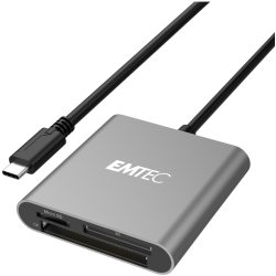 Lecteur de cartes Type-C Pro Card Reader T610C EMTEC