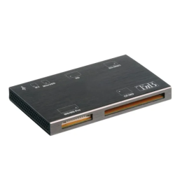 Lecteur cartes mémoire tout en 1 alu brossé