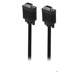 Câble DB15 M/M VGA HD 1,8m - noir TnB