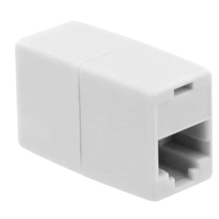 Coupleur RJ45 femelle / femelle - blanc TnB
