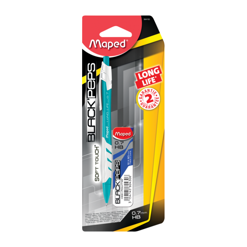 Porte mine 0.7mm long life + étui ss blister Maped