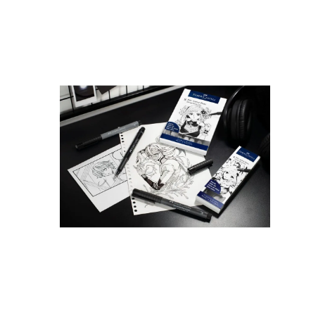 Feutre à dessin, ''niveau de gris'' Faber Castell