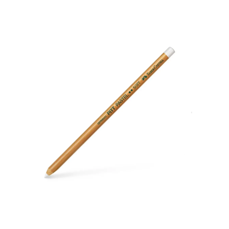 Crayon pastel blanc, doux Faber Castell