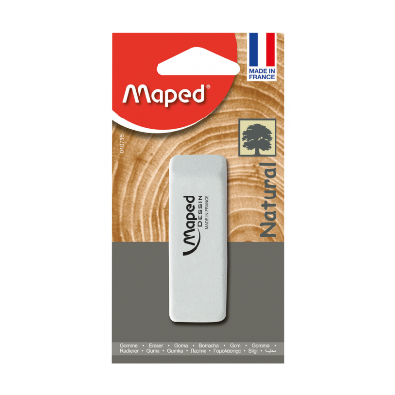 Gomme dessin 1 usage ss blister Maped