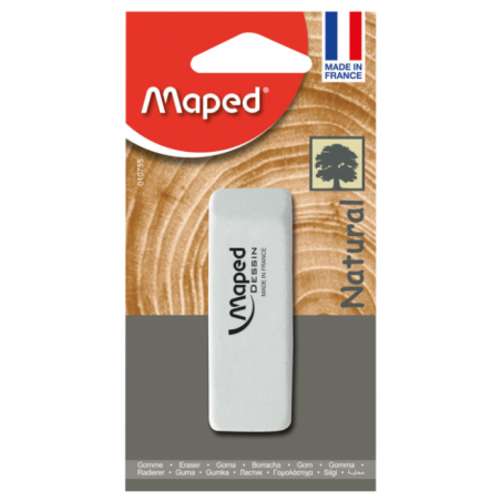 Gomme dessin 1 usage ss blister Maped