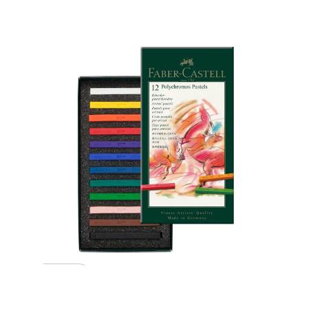 Pastel polychormos carré 12cl Faber Castell