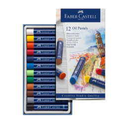 Pastels à l'huile boîte 12 Faber Castell