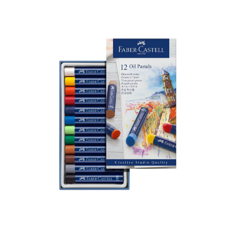 Pastels à l'huile boîte 12 Faber Castell