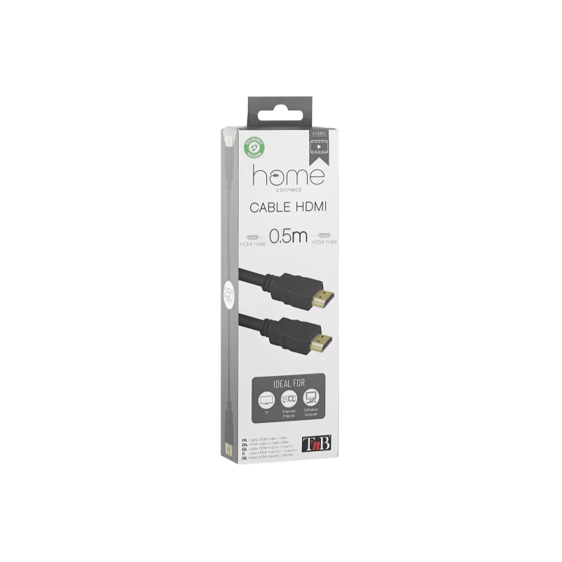 Câble TNB TNB HDMI MALE/MALE 0,5M -HD 19 broches