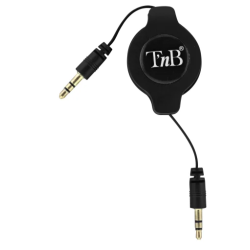 Câble rétractable jack 3,5/3,5