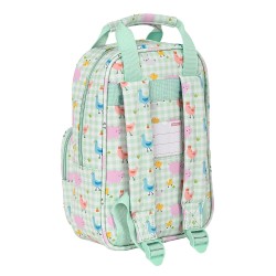 BACKPACK WITH HANDLES PRESCHOOL "FARM" SAFTA
