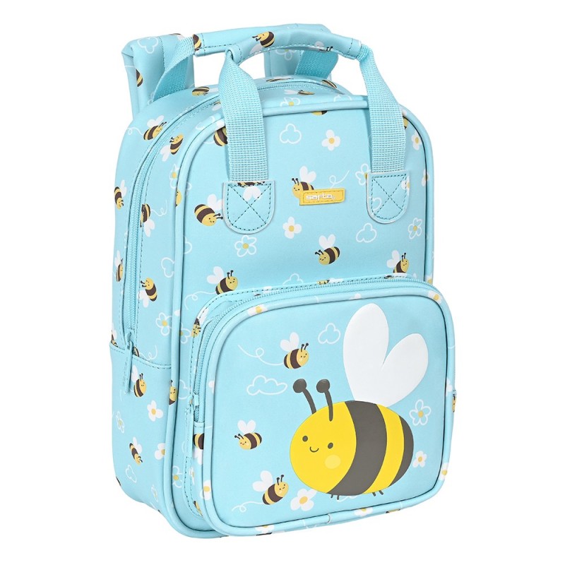 BACKPACK WITH HANDLES PRESCHOOL "BEE" SAFTA