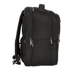 Sac à dos pour PC 15.6''&14.1''+TAB 9.7''+USB NOIR SAFTA BUSINESS