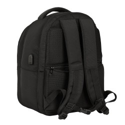 Sac à dos pour PC 15.6''&14.1''+TAB 9.7''+USB NOIR SAFTA BUSINESS