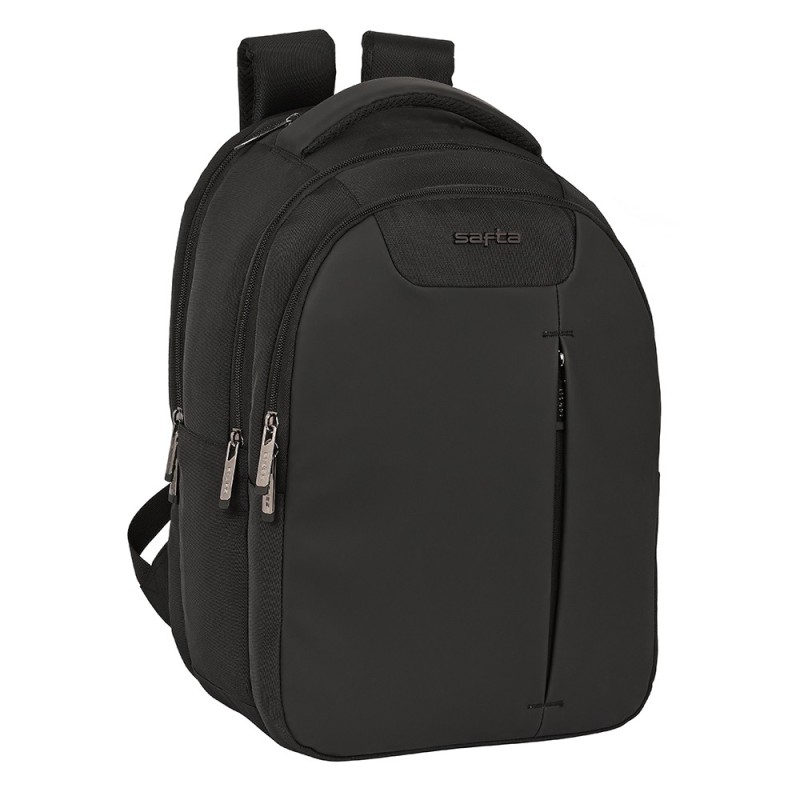 Sac à dos pour PC 15.6''&14.1''+TAB 9.7''+USB NOIR SAFTA BUSINESS