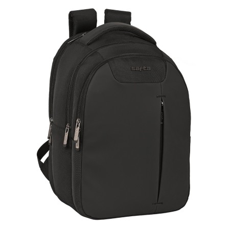 Sac à dos pour PC 15.6''&14.1''+TAB 9.7''+USB NOIR SAFTA BUSINESS