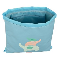 SAC DE GYM JUNIOR 34 CM PRÉSCOLAIRE ELEFANTES SAFTA