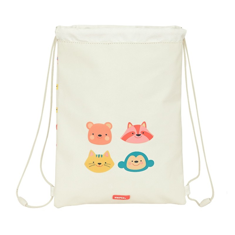 SAC DE GYM JUNIOR 34 CM PRÉSCOLAIRE PETITES TÊTES SAFTA