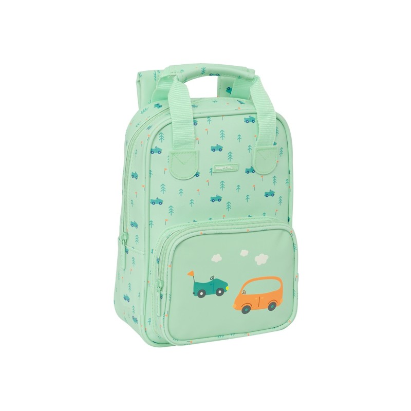 Sac à dos AVEC POIGNÉES PRÉSCOLAIRE VOITURES SAFTA