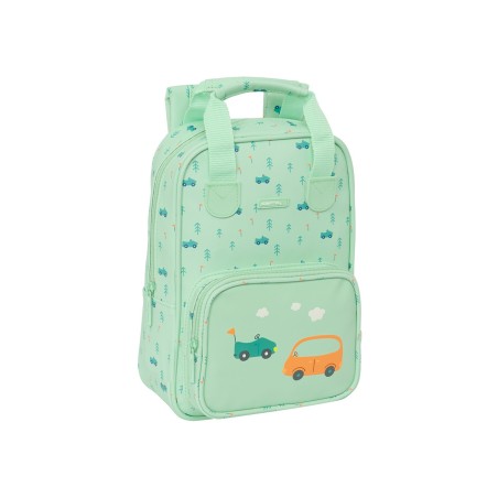 Sac à dos AVEC POIGNÉES PRÉSCOLAIRE VOITURES SAFTA