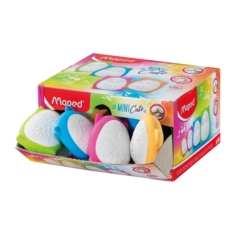 Gomme blanche SQUEEZE KID'S MINI CUTE Ass Maped