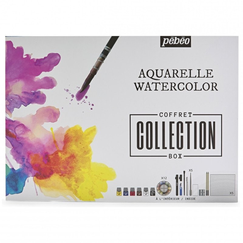 Coffret collection aquarelle