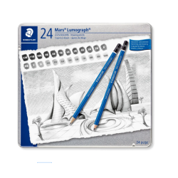 Crayon d'art lumographe assortie 24 pcs