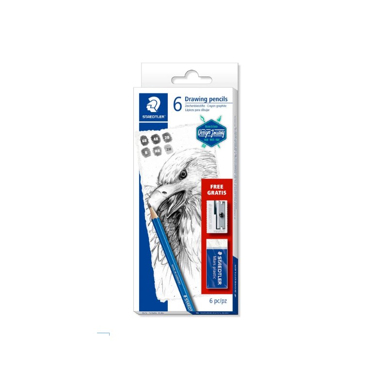 Crayon d'art lumographe jumbo HB