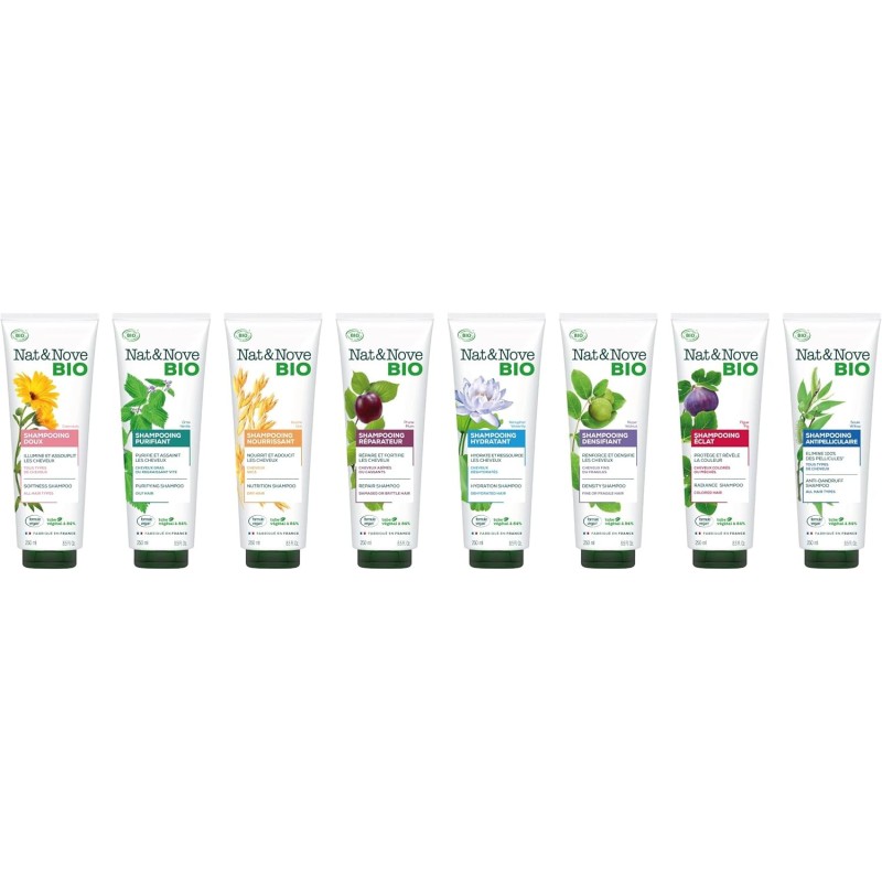 Shampoing ECLAT cheuveux colorés 250ml NAT&NOVE