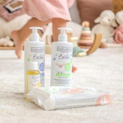 Lingettes bébé 72 pcs EVOLUDERM