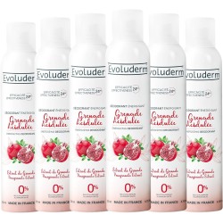Déodorant Spray grenade acidulée 24H 200ml EVOLUDERM