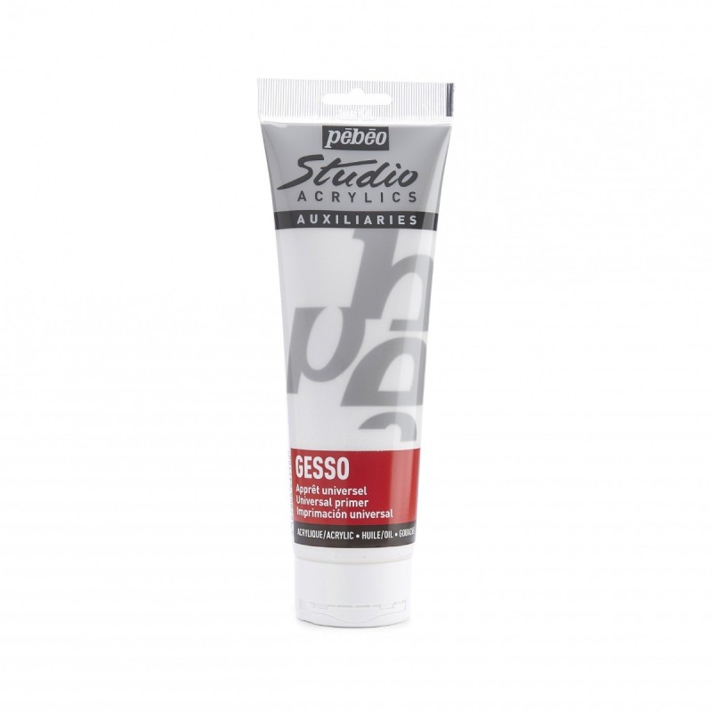 Gesso en tube 250 ml Pébéo Acrylique