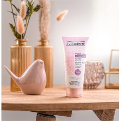 Masque apaisant à l'argile rose 100ml 18330 EVOLUDERM