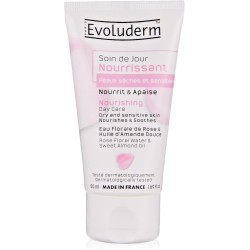 Soin du jour nourrissant peaux sèches &sensibles 50ml 18347 EVOLUDERM